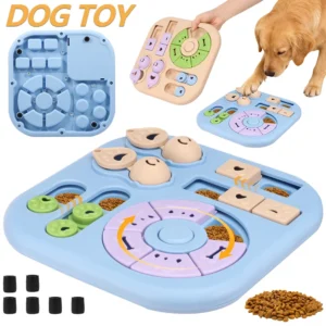Rotating Dog Puzzle Toy,